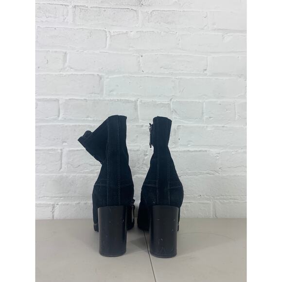 Blondo Women's Reilly Waterproof Boots Block Heel Almond Toe Black Size 9.5M - Picture 3 of 8